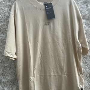 New Balance Men's Beige T-Shirt